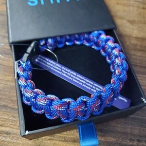 Paracord American Flag Bracelet